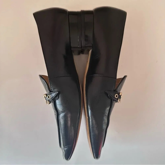 Coach Isabel Loafers in Black Leather Size 5B - Picture 4 of 14